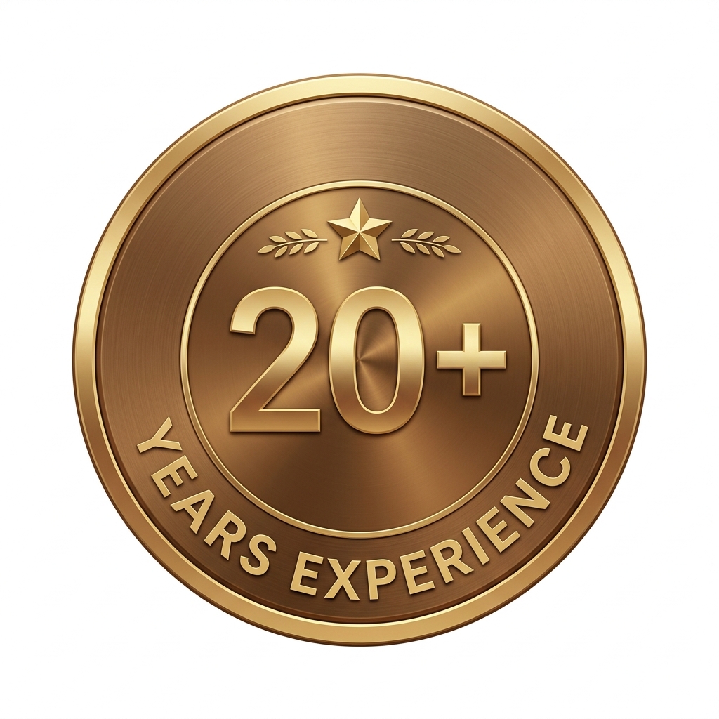 20+ Years Experience